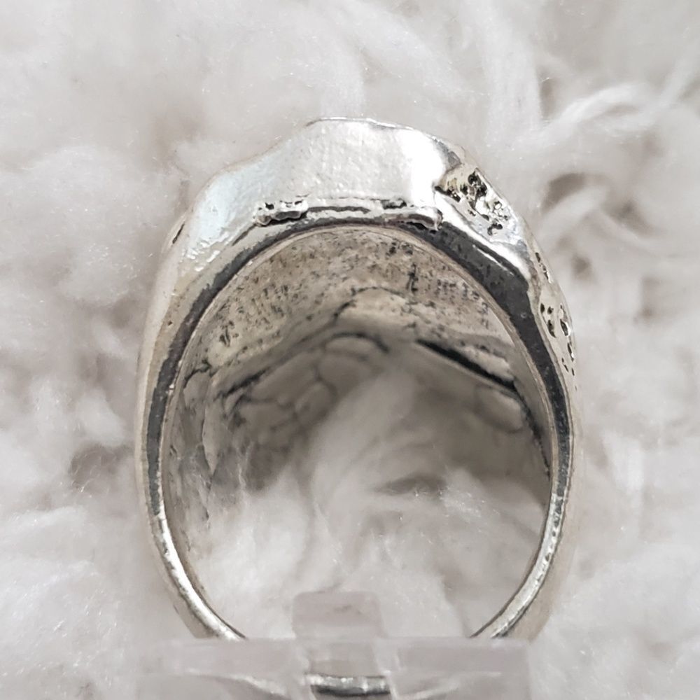 Skull Ring Stainless Jewerly Fashion Punk Silver - Picture 4 of 4
